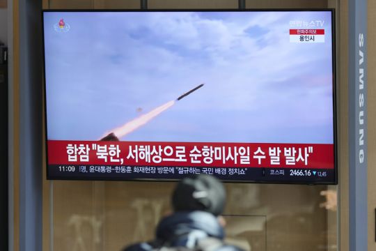 South Korea Says North Korea Has Fired Several Cruise Missiles Into The Sea