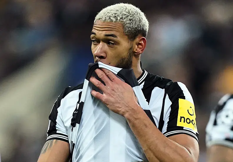 Newcastle Midfielder Joelinton Sidelined Until May After Thigh Surgery