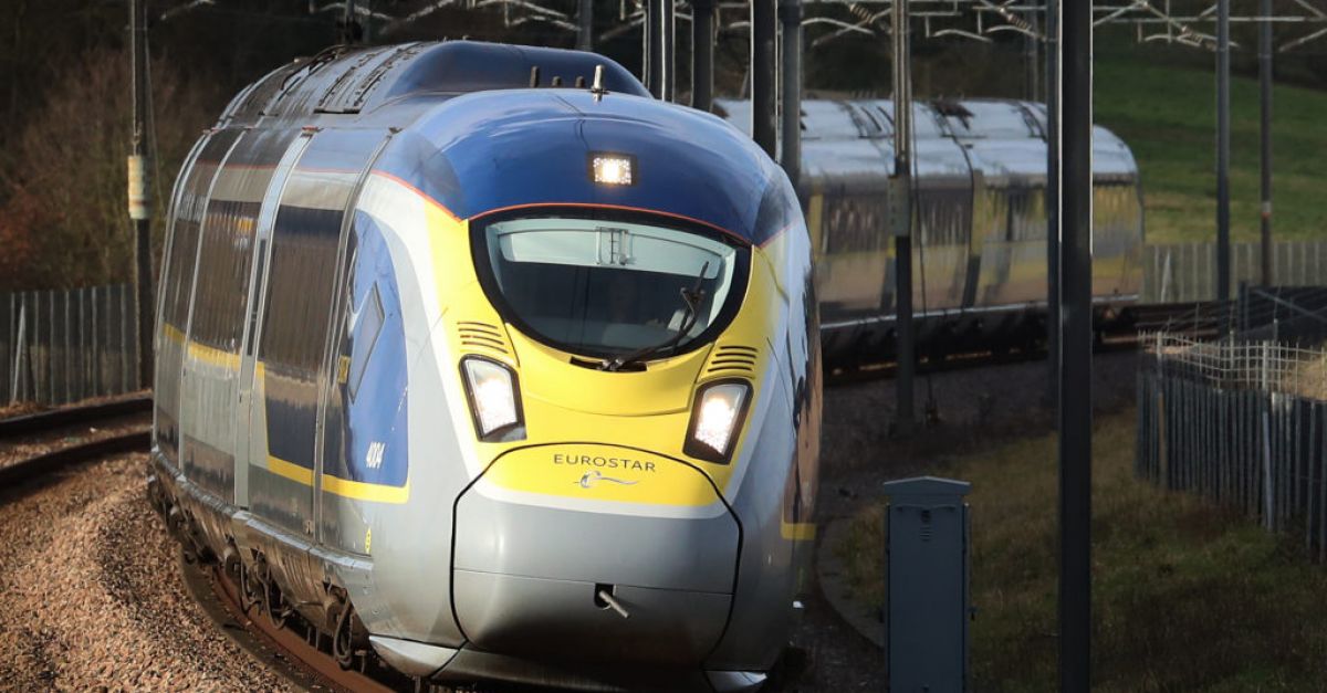 Eurostar регистрира 22% скок в броя на пътниците