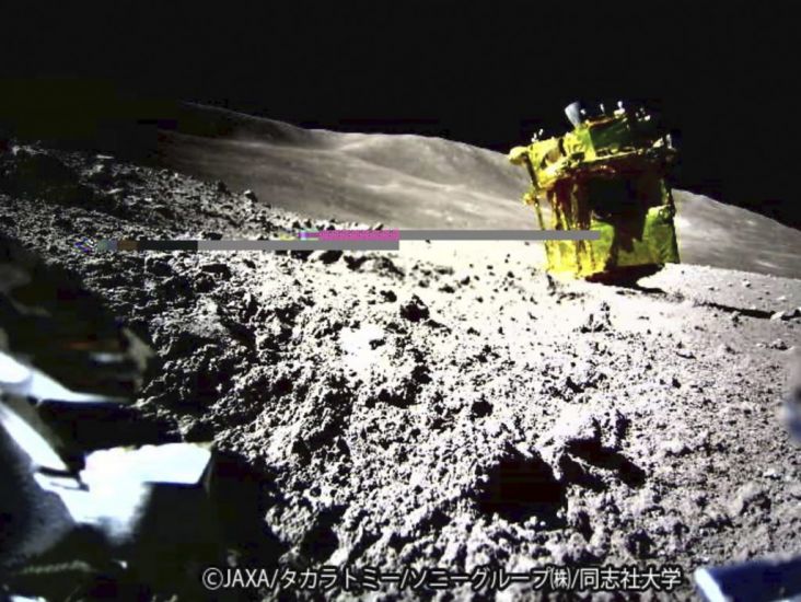 Japan’s Precision Moon Lander Has Hit Its Target, But Appears To Be Upside Down