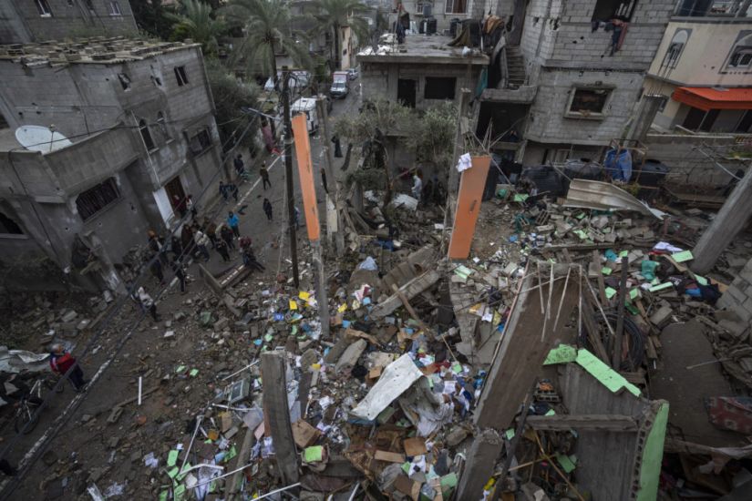 Air Strike Kills Three Palestinians In Gaza As Israel-Hamas War Continues