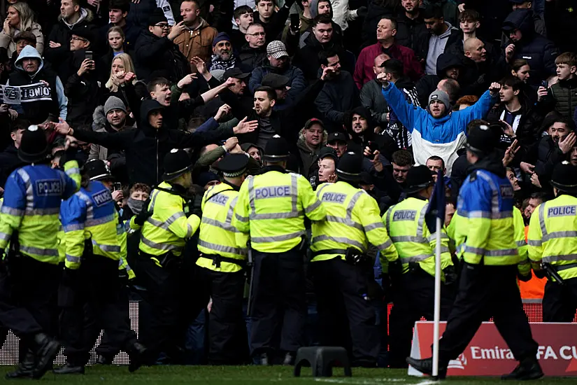 Play Suspended After Trouble In Stands During West Brom V Wolves Fa Cup Tie