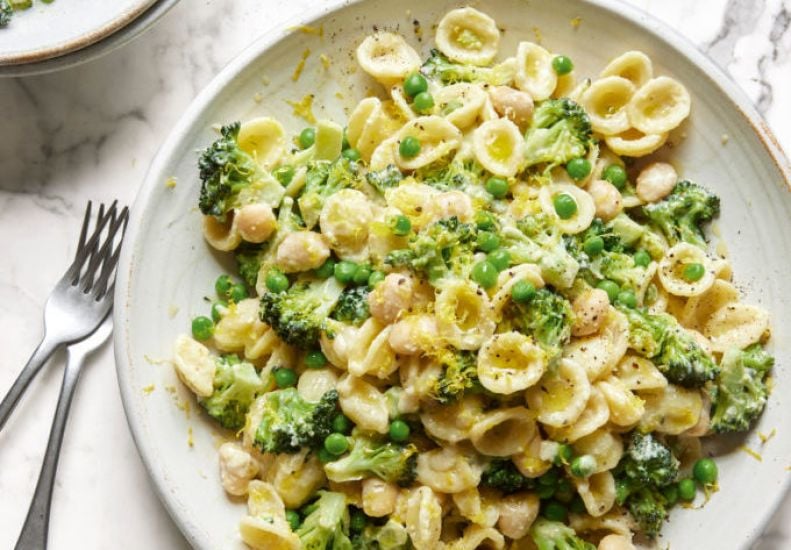 Ella Mills’ Lemony Pea And Broccoli Pasta Recipe