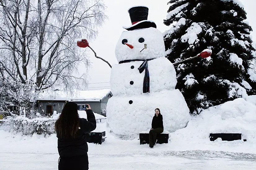 Roofs On Three Buildings Collapse As Alaska Is Hit By Record Snowfall