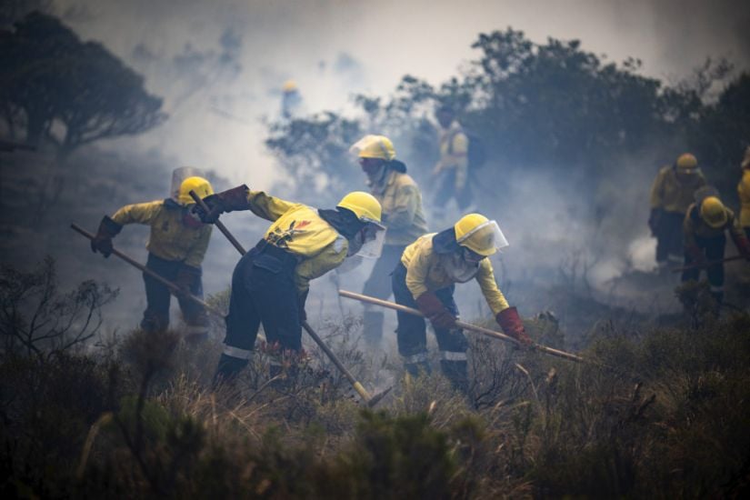 South Africa Evacuates Coastal Communities As Wildfires Burn Out Of Control