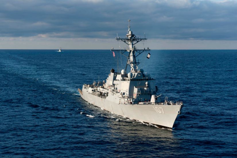 Us Navy Destroyer Shoots Down Houthi-Claimed Missile In Red Sea