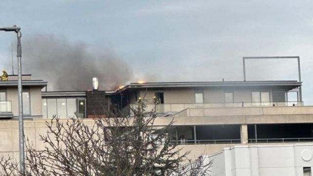 Fire At Apartment Building In Sandyford Brought Under Control