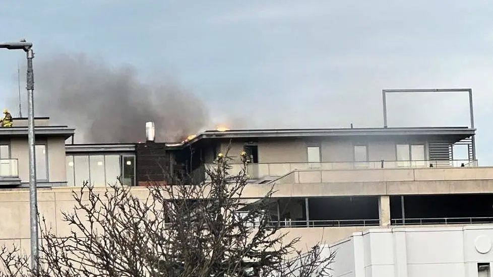 Fire At Apartment Building In Sandyford Brought Under Control