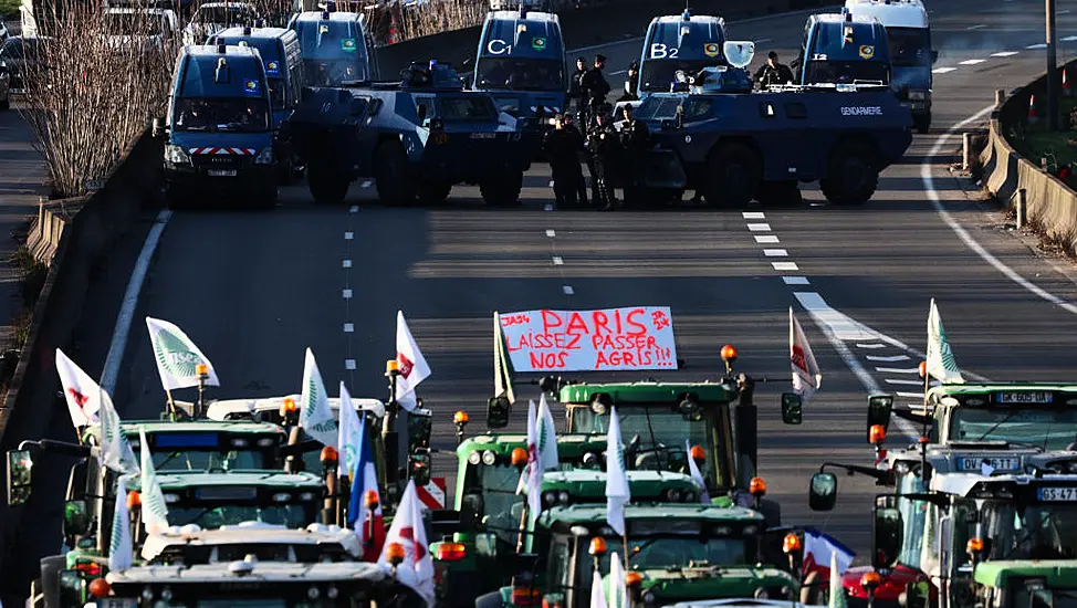 Farmers In Europe Step Up Protests Against Rising Costs, Green Rules