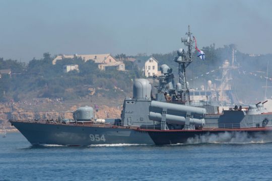 Ukraine Claims Drones Sank Russian Ship In Black Sea