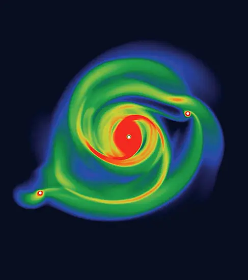 Newborn Planets Look More Like Smarties Than Spheres, Study Suggests