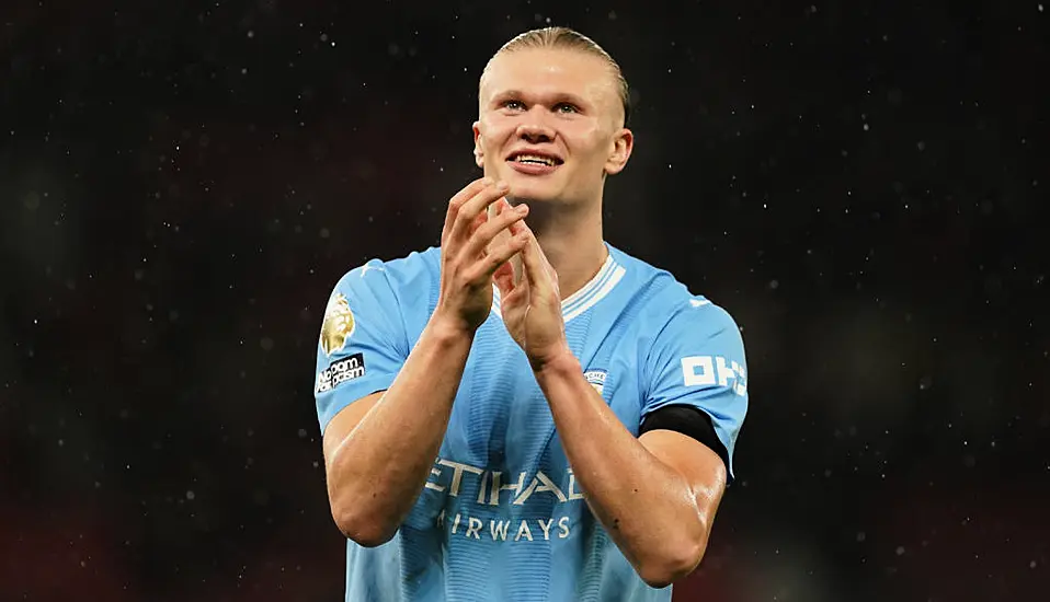 Pep Guardiola Dismisses Rumours Erling Haaland Is Unhappy At Manchester City