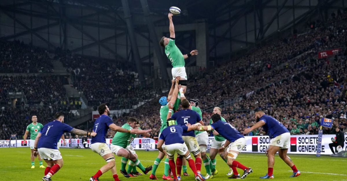 Ирландия победи Франция с 36 17 в откриващия мач на тазгодишното