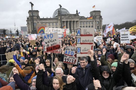 At Least 150,000 People Gather In Berlin To Protest Against Far Right