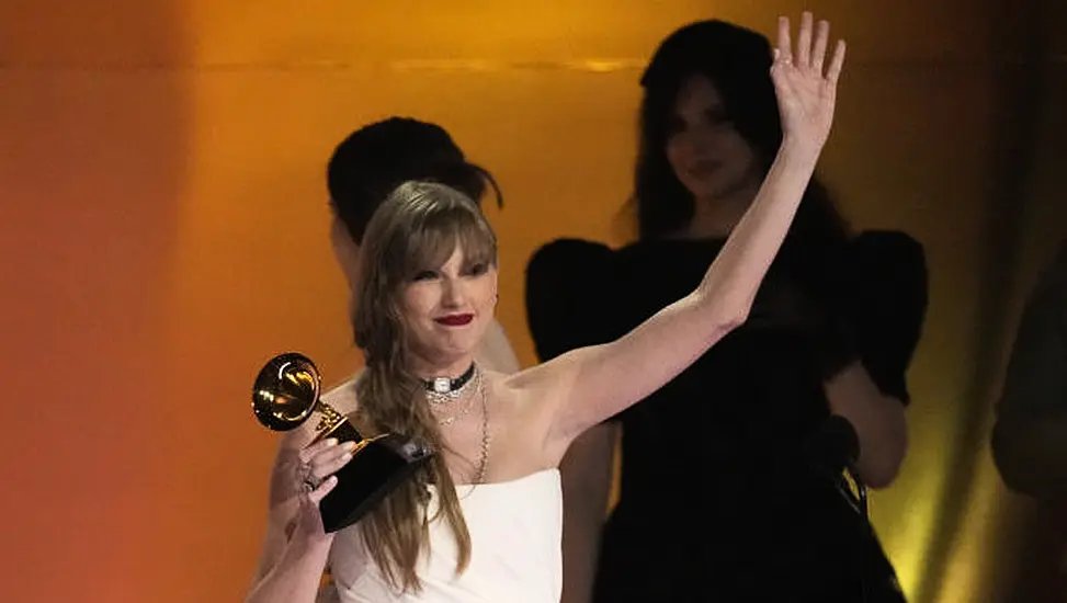 Taylor Swift Makes Grammy History As Female Musicians Sweep Top Gongs