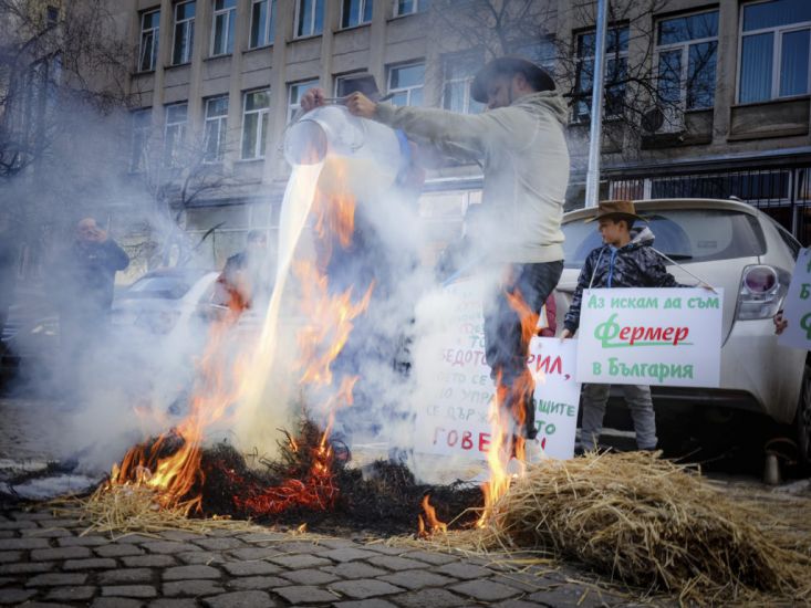 Bulgaria’s Farmers Join Europe-Wide Protests