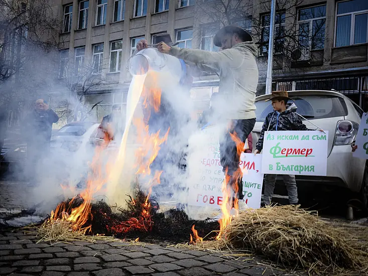 Bulgaria’s Farmers Join Europe-Wide Protests