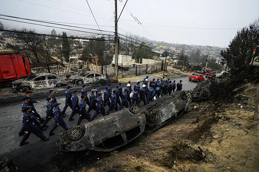 Hundreds Still Missing Following Wildfires In Chile