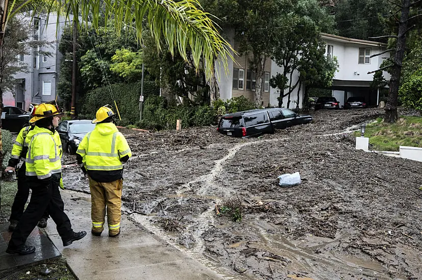 Los Angeles Records More Than 400 Mudslides During Violent Storm