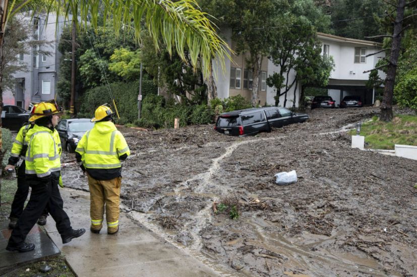 Los Angeles Records More Than 400 Mudslides During Violent Storm