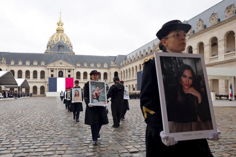 France Pays Homage To Victims Of Hamas’ October 7Th Attack In Israel