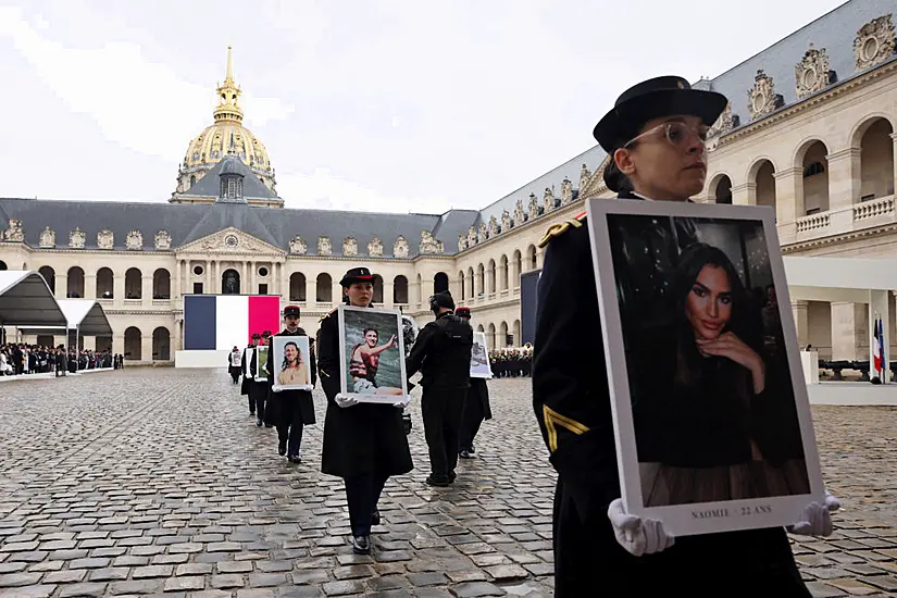 France Pays Homage To Victims Of Hamas’ October 7Th Attack In Israel