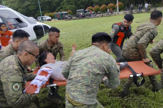 Seven Dead And Dozens Missing As Landslide Hits Village In Philippines