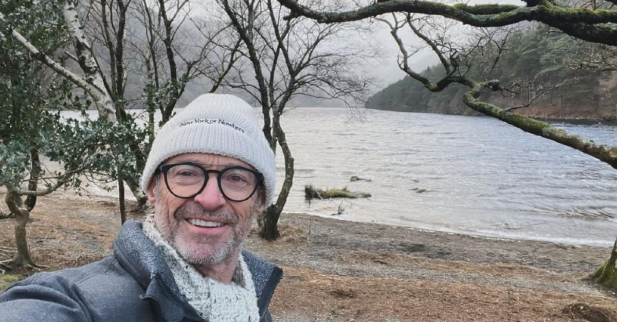 Холивудската звезда Хю Джакман благодари на Ирландия за гостоприемството след пътуването в Дъблин
