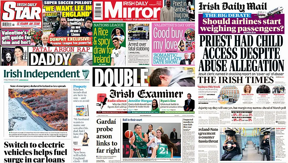 What The Papers Say: Friday's Front Pages