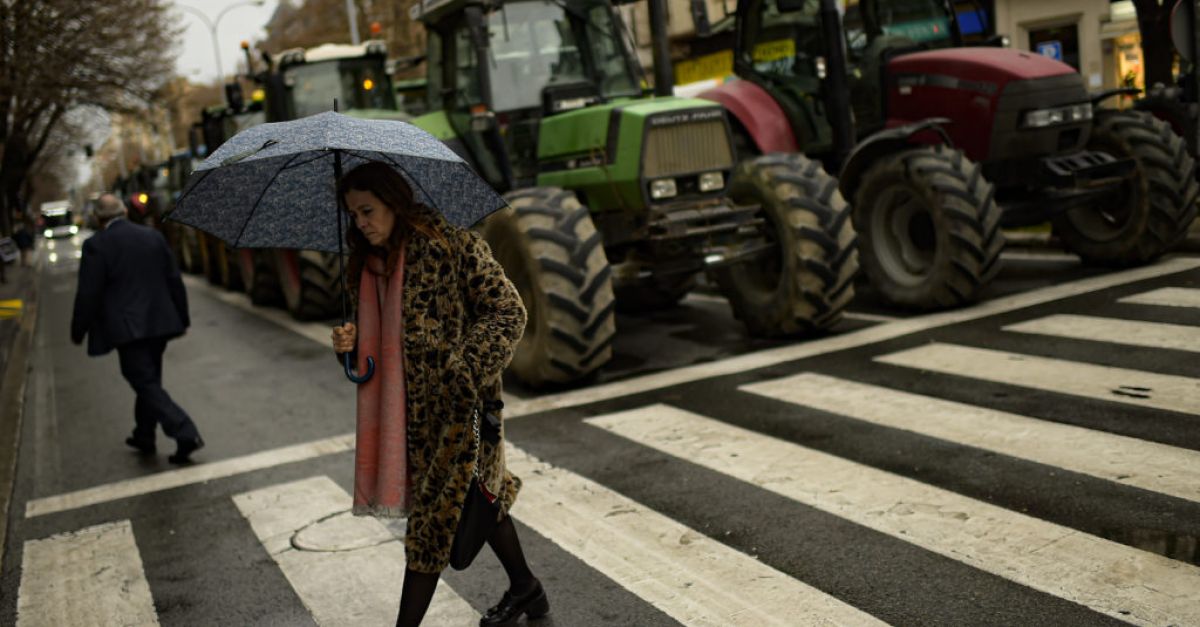 Фермери в Испания и Полша демонстрираха в петък като част