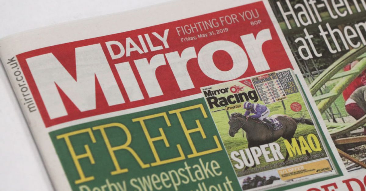 Издателят на Daily Mirror е осъден да плати разходите за
