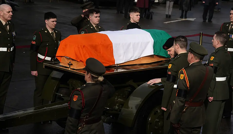 John Bruton: State Funeral Takes Place For ‘Humble And Unassuming’ Former Taoiseach