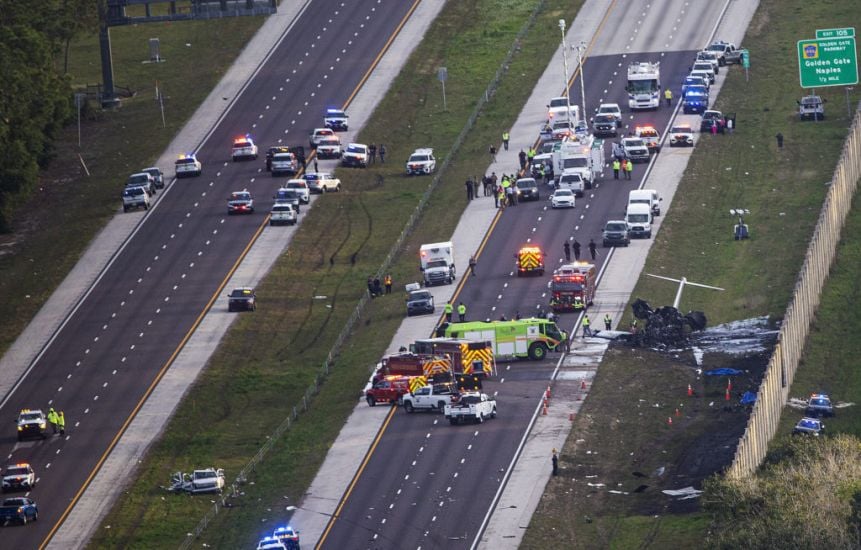 Probe After Two Die As Private Jet Crashes Onto Major Road In Florida
