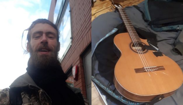 Busker Reunited With Lost Guitar In Hours Thanks To ‘Power Of Social Media’