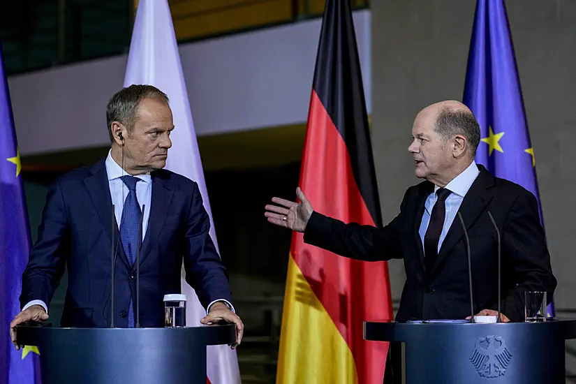 Poland, France And Germany Vow To Make Europe Stronger As Fears Grow Over Russia