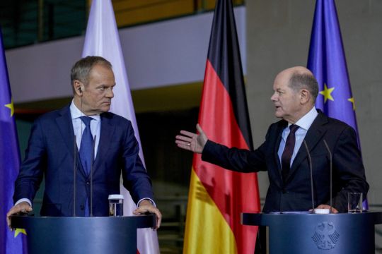 Poland, France And Germany Vow To Make Europe Stronger As Fears Grow Over Russia