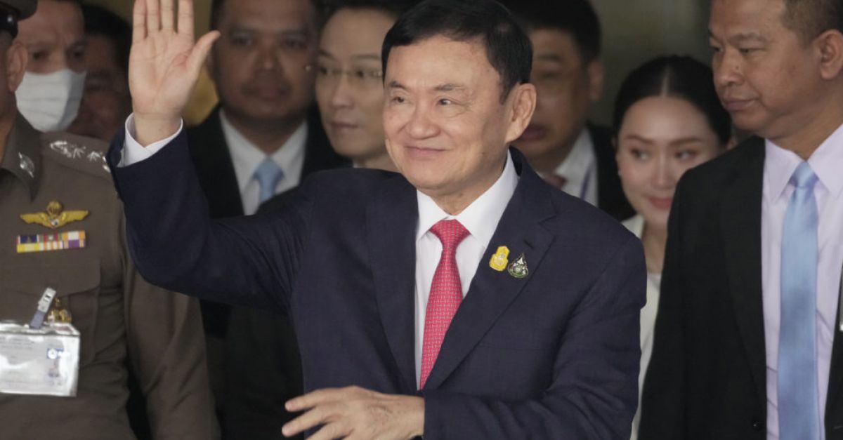 Бившият министър председател на Тайланд Таксин Шинаватра който миналата година се
