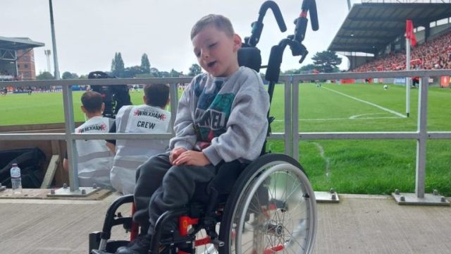Disabled Boy’s Parents ‘Blown Away’ By Help From Celebrity Wrexham Afc Owners