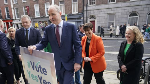 Fianna Fáil Launches Campaign For ‘Yes’ Votes In Referendums