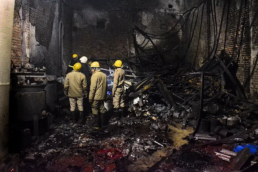 At Least 11 Dead As Fire Sweeps Through New Delhi Paint Factory