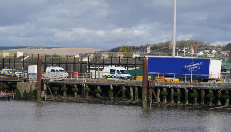 Two Arrested After Migrants Found In Back Of Lorry At Ferry Port