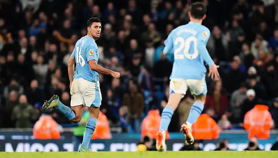 Rodri Rescues A Point For Manchester City Against Chelsea