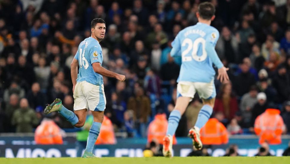 Rodri Rescues A Point For Manchester City Against Chelsea