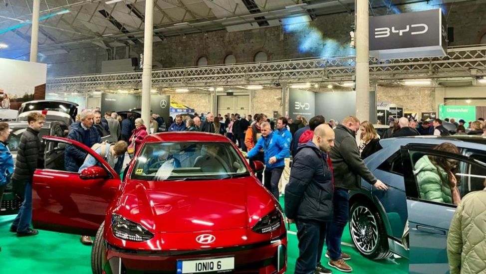 Crowds Turn Out For Electric Car Show