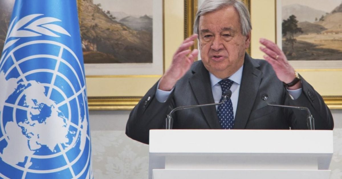 Талибаните поставиха неприемливи условия за присъствие на среща на ООН, казва Гутериш