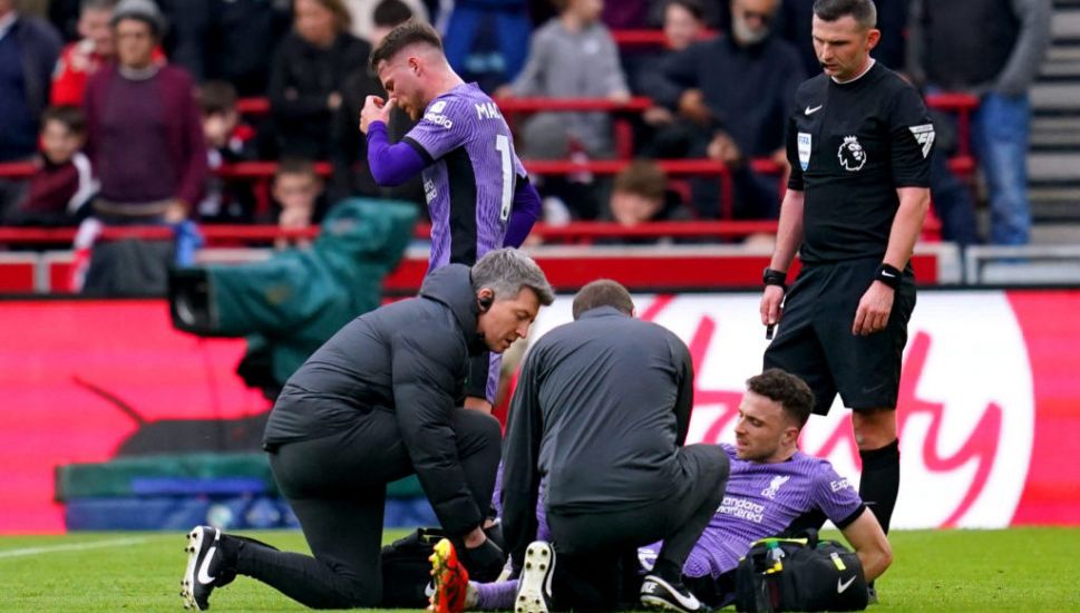 Jurgen Klopp Says Diogo Jota Facing 'Months' Out As Liverpool Injury Woes Worsen