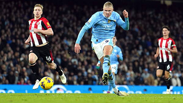 Waterford News & Star — Erling Haaland to the rescue for Man City as champions edge out Brentford - Vimarsana News