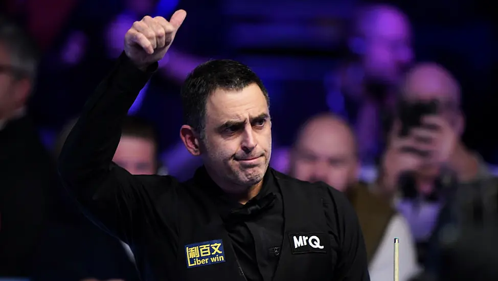 Ronnie O’sullivan Races To Victory On Return To Action At Players Championship