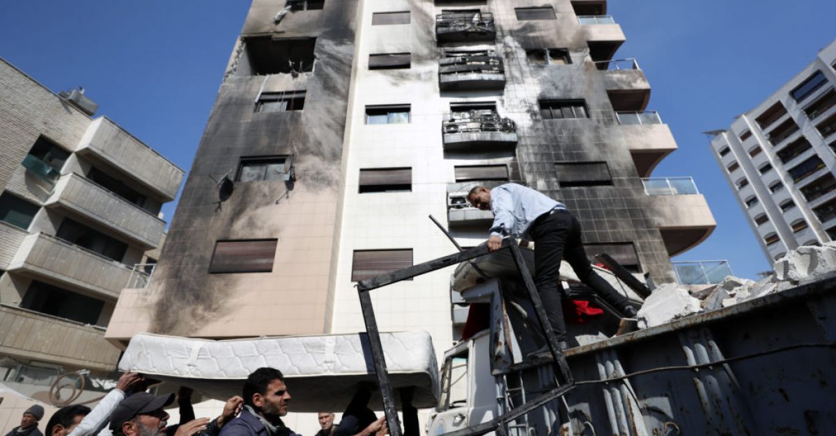 Израелските въздушни удари удариха жилищен район разположен в сирийската столица