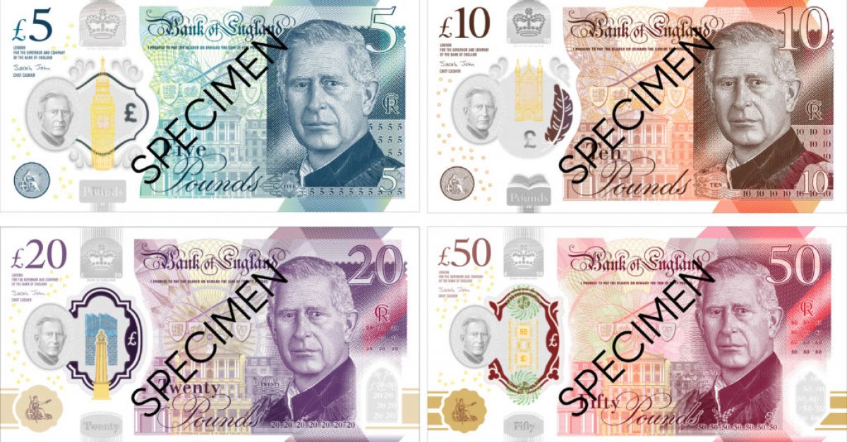 Банкнотите с портрет на британския крал Чарлз ще бъдат емитирани
